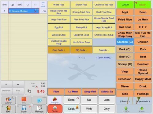 SlimPOS Intel i5 @ 2.6 Ghz POS 15" Touch Flat Panel WIN 10 Restaurant