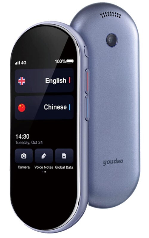 Language Translator Device – Offline Translation with Camera, WiFi, Recording