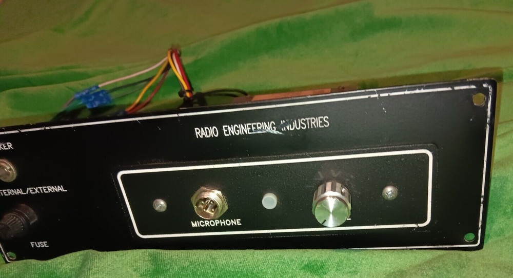 Radio Engineering Ind Inc Single Channel Unit Model : 760211 PA System .