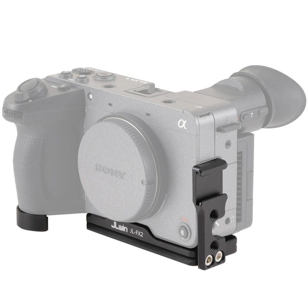 Camera Handle L-Shaped Quick Release Plate Mount for Sony FX2 Camera Protection