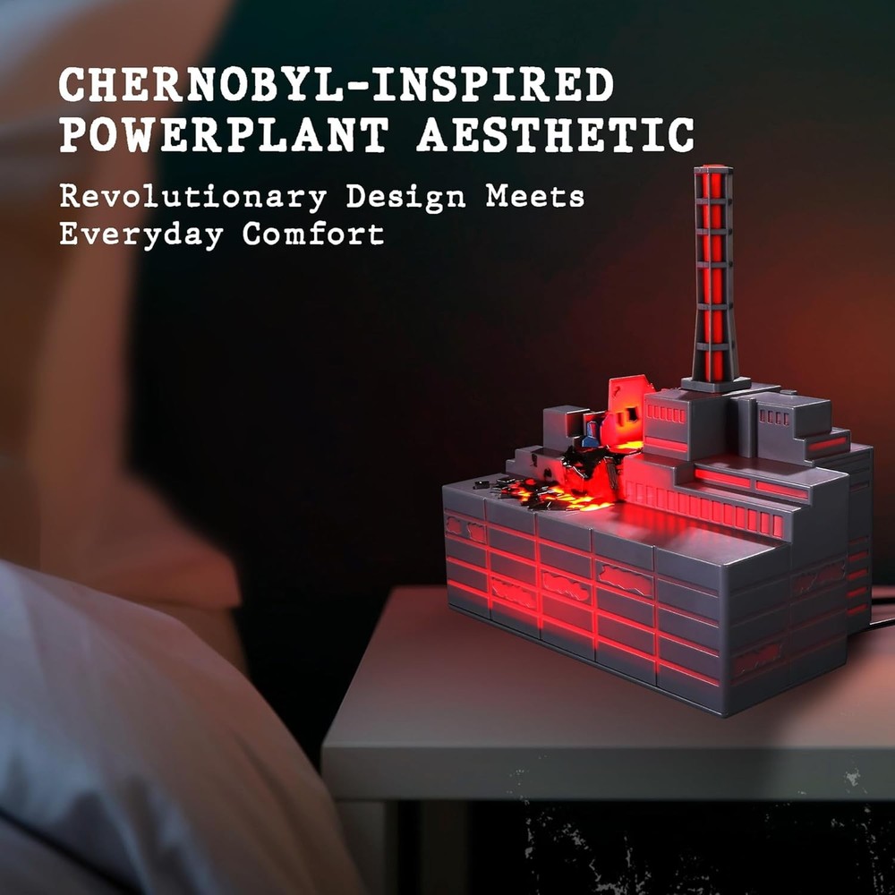 Chernobyl Smart Diffuser & Humidifier 250ML Ultrasonic Mist with LED light