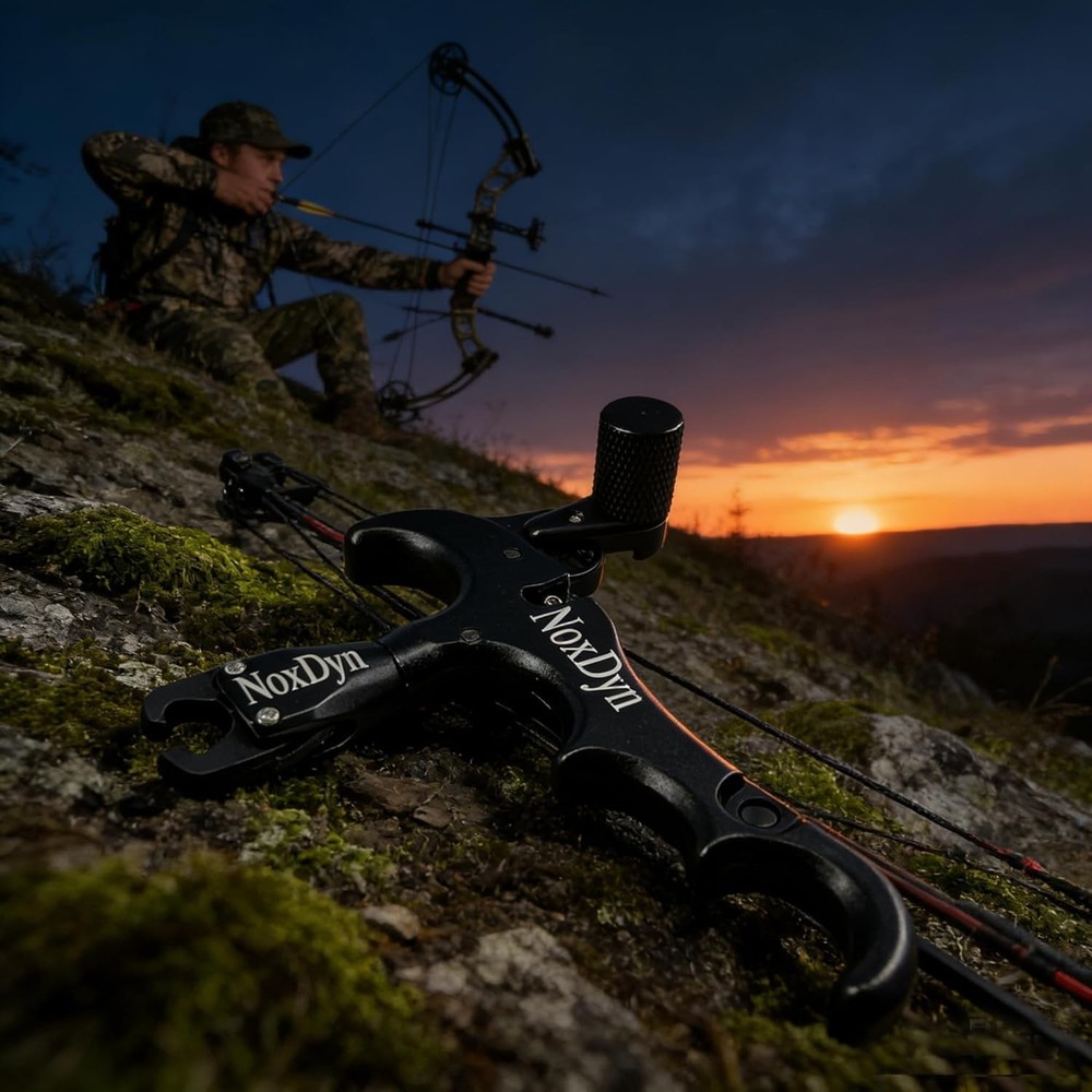 360° Rotatable Thumb Release for Compound Bow