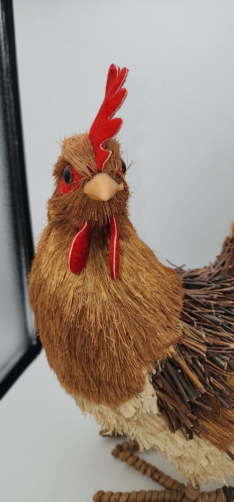 Straw Rooster