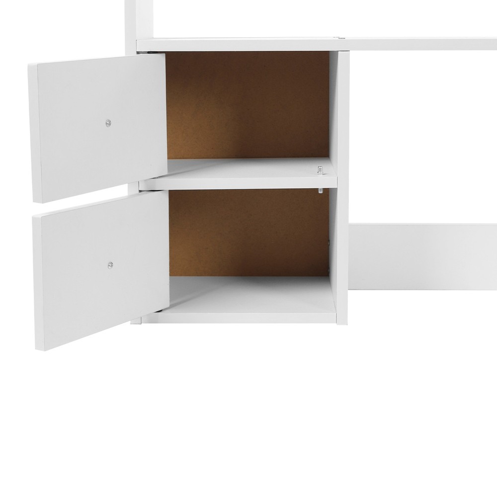 Desktop Organizer Office Storage Rack Desktop Shelf Rack