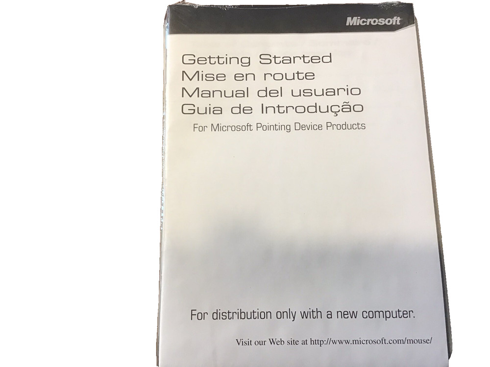 Microsoft IntelliPoint 3.2 mouse software