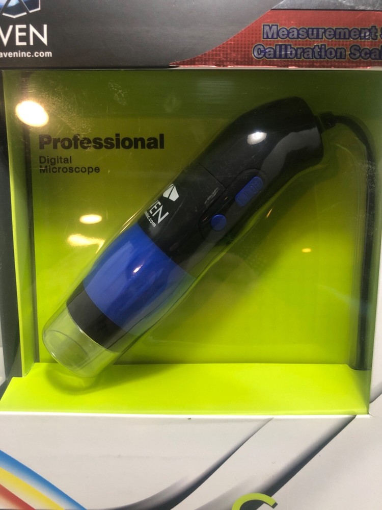 Aven 26700-300 ZipScope USB Digital Microscope with 2 Mega-Pixel 10x-50x Optical