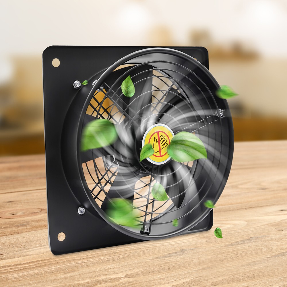 Extractor Fan Ventilation Wall-Mounted Crawl Space Basement Garage Attic 110V