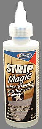 Deluxe-Materials Strip Magic Paint Stripper (4.2oz 125ml) - Hobby and Model