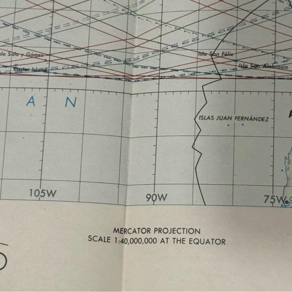 STS-11 Mission Chart Nasa Space Shuttle Mission Chart Orbit 1-144