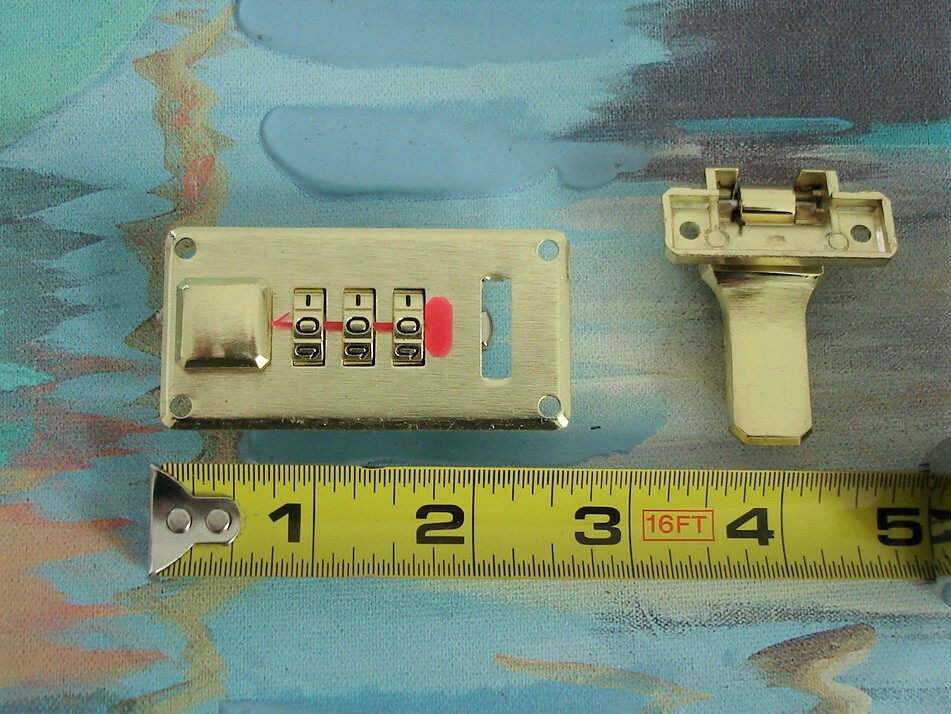 Combination Locks 1 Pair Replacement for Briefcase Attache Case Laptop Bag