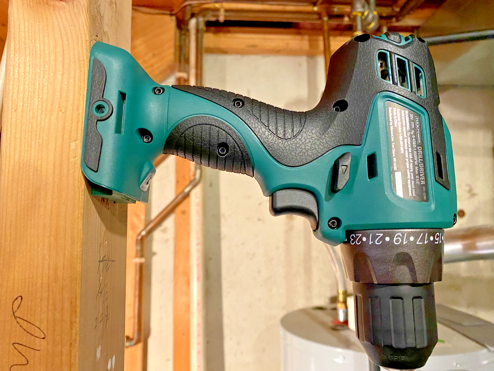 MASTERFORCE 20V Power Tool & Battery Wall Mount Brackets