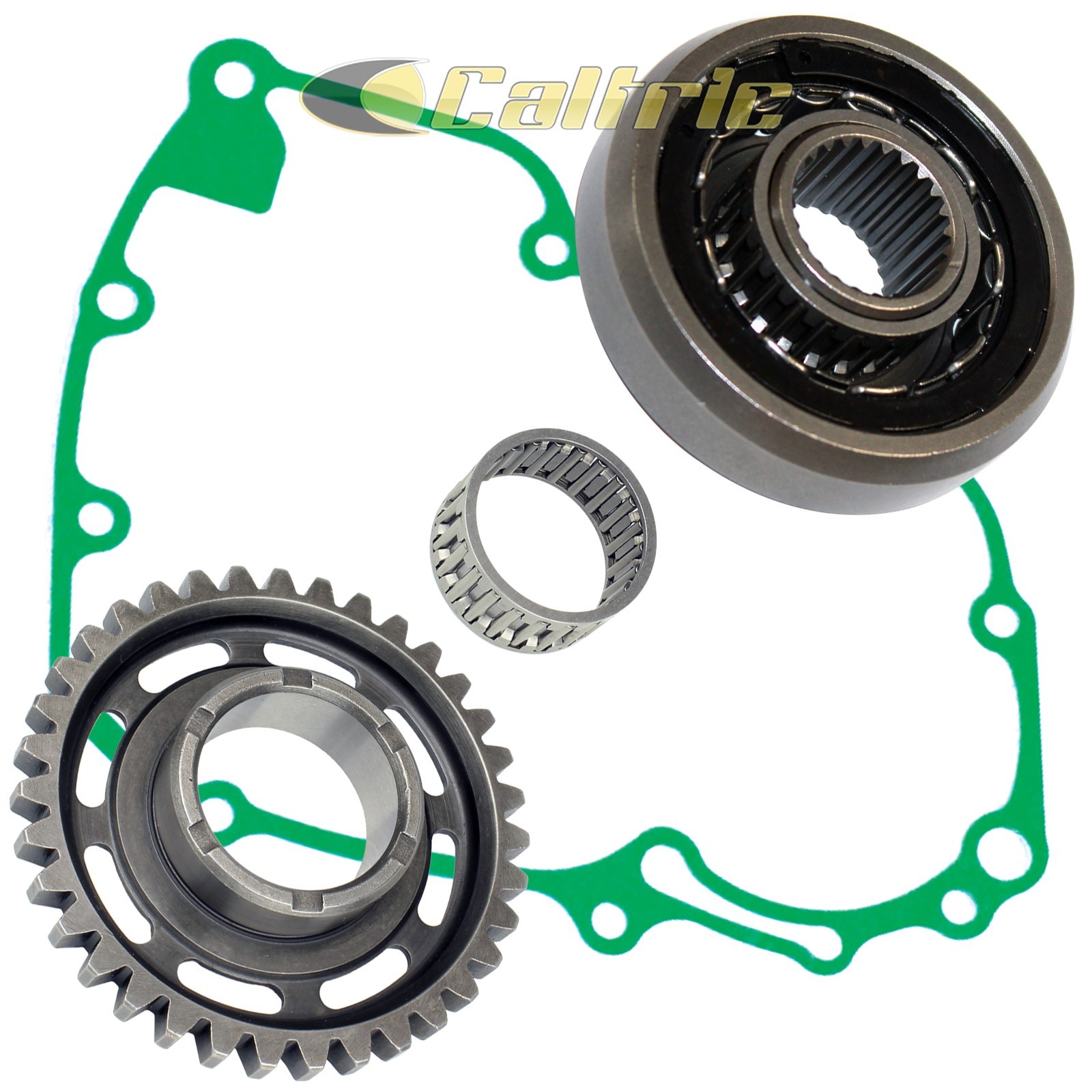 Starter Clutch And Driven Gear W/Gasket for Honda CRF450X CRF 450X 2005-2020