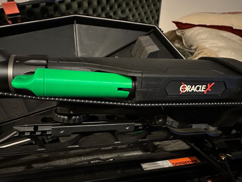 Burris Oracle X Battery Cap Installation Tool and Replacement Battery Holder.