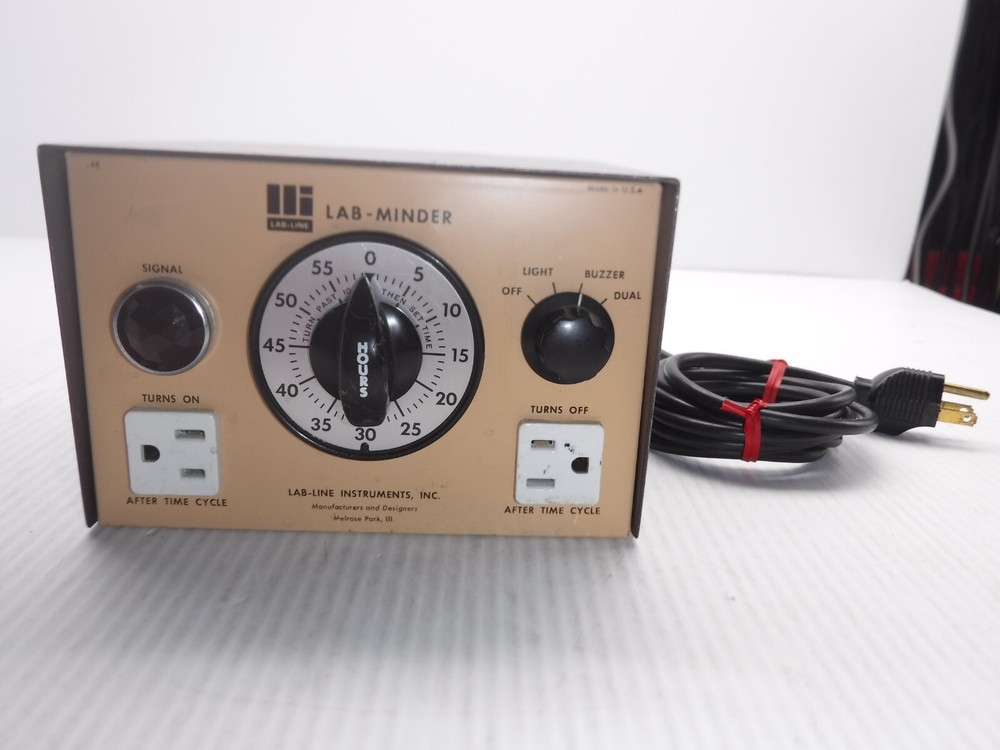 Lab-Line Instruments Inc. 1410 Electronic Timer