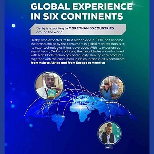 Extra Double Edge Razor Blades, 100 Count