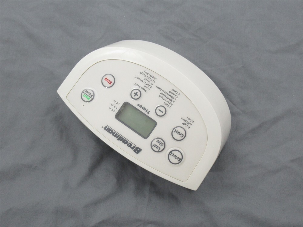 Breadman TR555LC TR555 Bread Machine Maker Control Panel Replacement Part