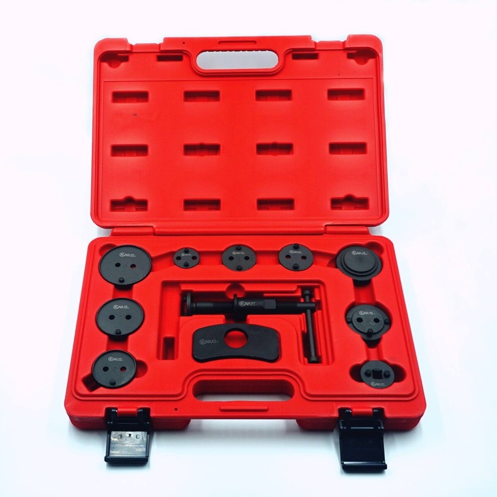 Genius Tools 10 Piece Disc Brake Caliper Tool Set - AT-08