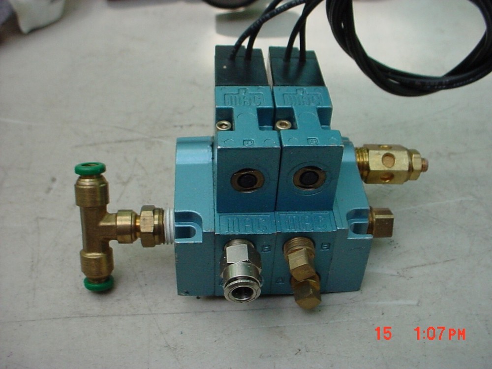 MAC 45A-LAC-DAAA-1BA Pneumatic Solenoid Valve Assembly