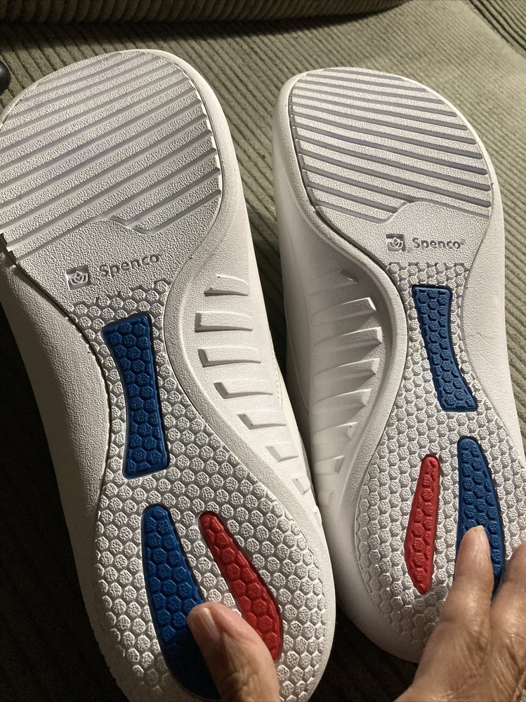 Spenco White Slip-on’s