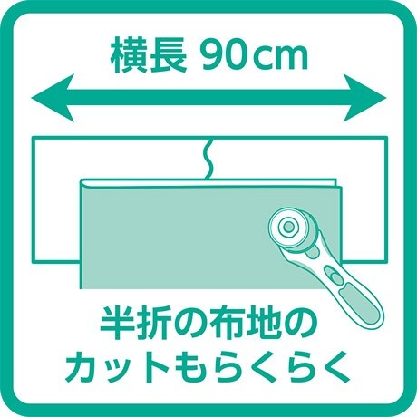 Clover Cutting Mat e A3W Foldable 90×32cm (57-858)
