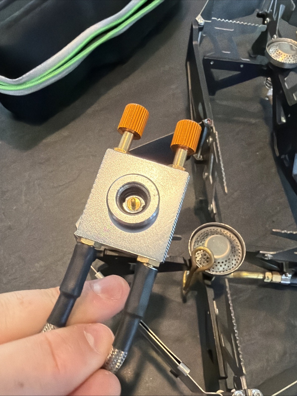 BRS-32 Portable Foldable Camping Stove Expandable Double Cooktop - ... Fast Ship