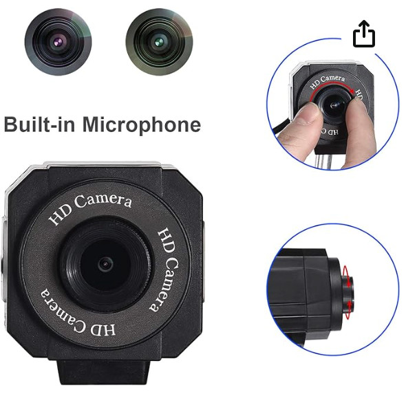 Document Camera for Teaching, USB Webcam for Distance Learning, Video Conference