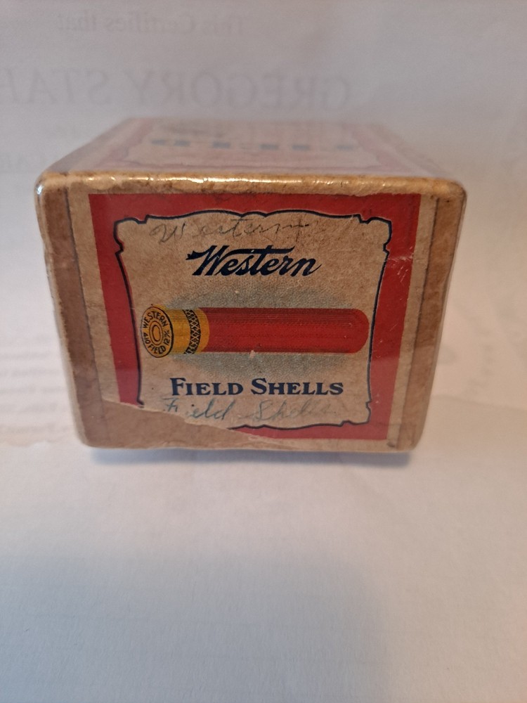 Empty 2oc. Western Field Quail .410 shell box