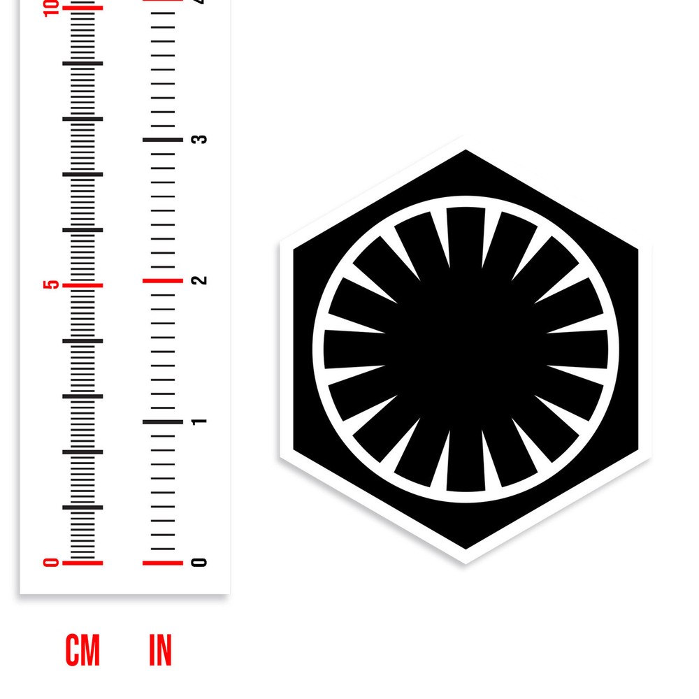 Star Wars First Order Sticker
