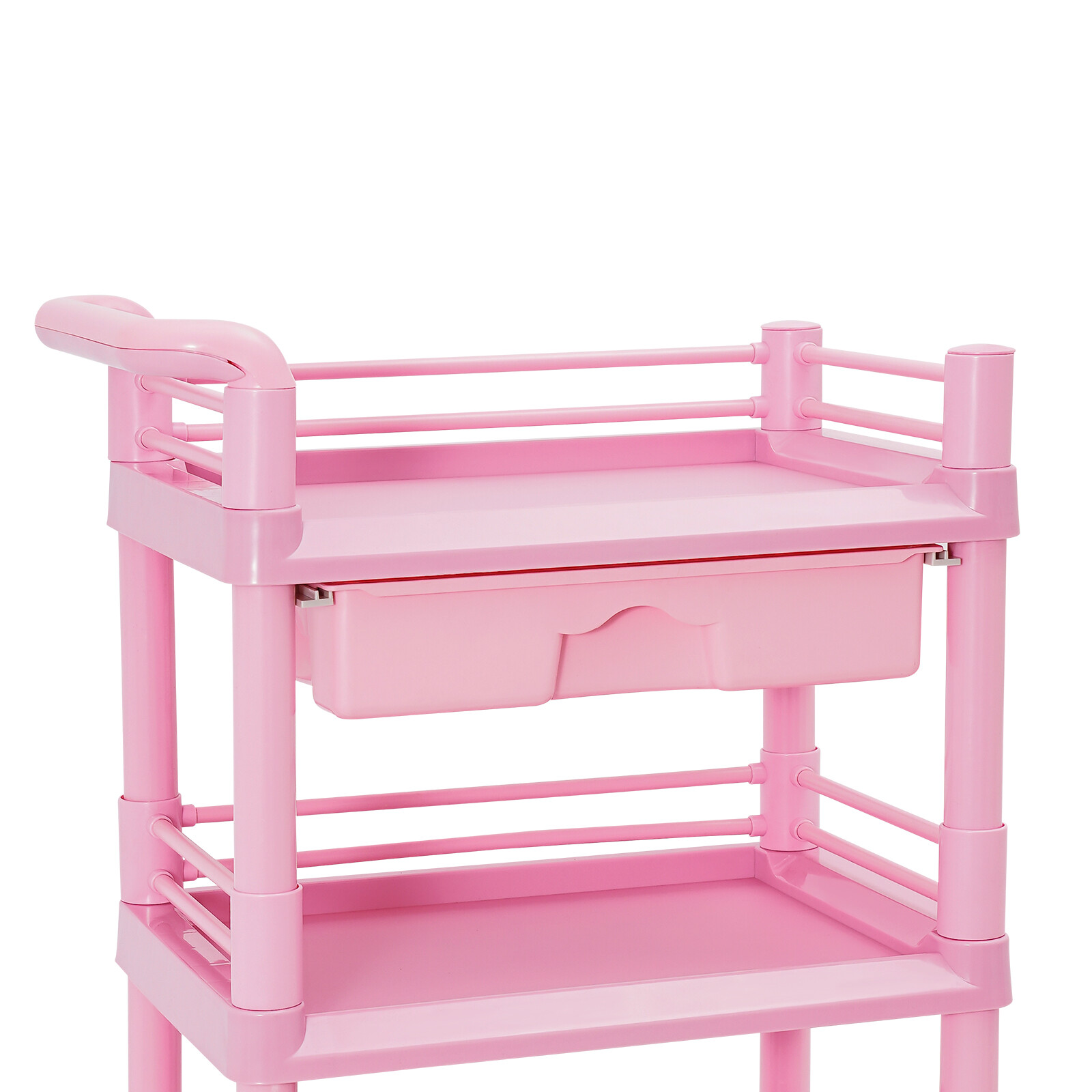 80kg/176.37lbs Movable Salon Storage Cart Beauty Organizer Mobile Storage Cart