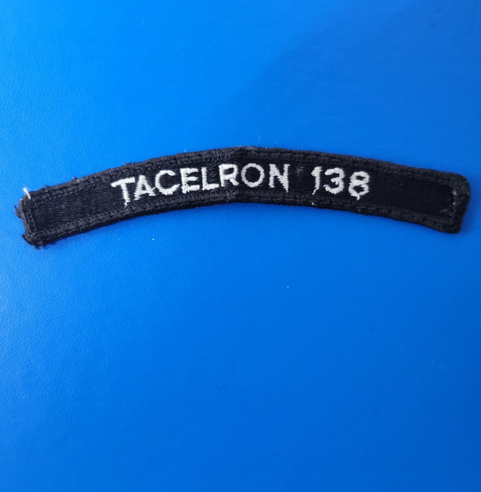 US Navy TACELRON 138 Electronic Attack Squadron "Yellow Jackets" UIM Patch