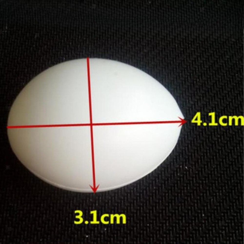 12x Solid Pigeon Eggs Artificial Eggs Agricultural Tool Poultry Supply Home