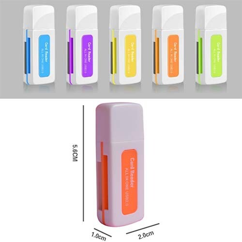 M2 MS SD TF Micro SD To USB 2.0 Card Reader