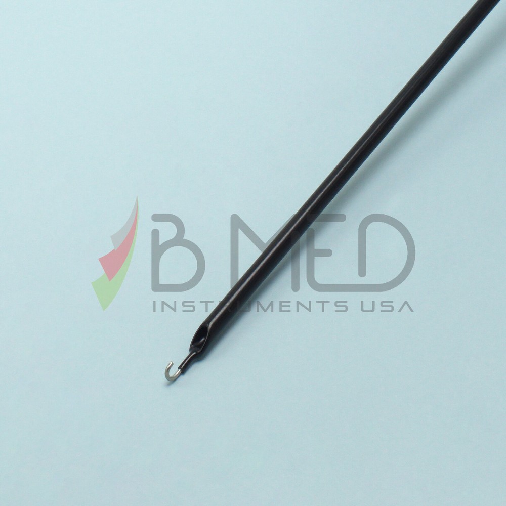 OR Grade Laparoscopic Monopolar Electrode J Hook 4mm With Suction Laparoscopy