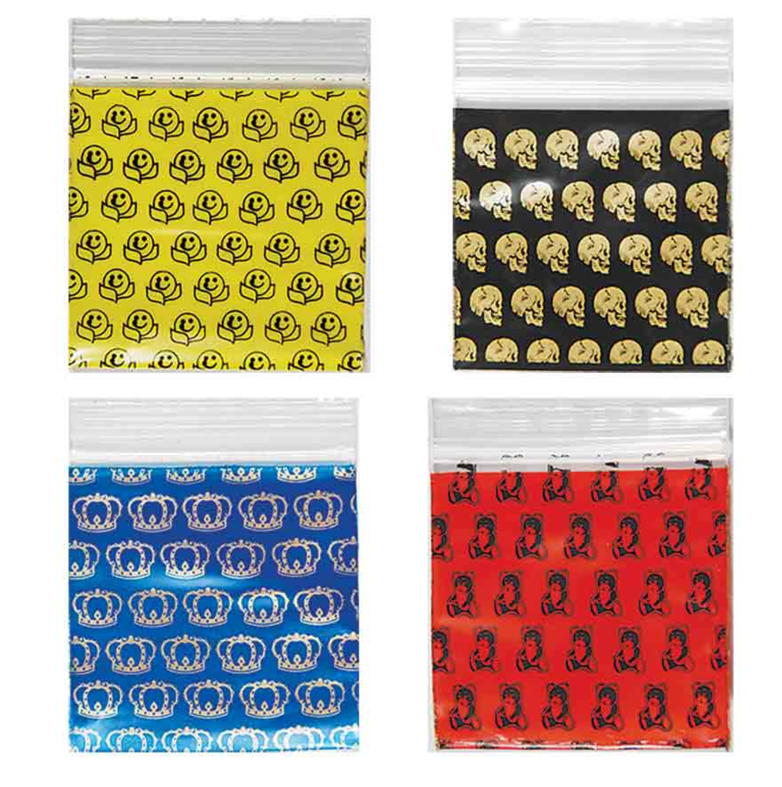 10,000pcs BULK DIME BAGS 1.5" x 1.5" ALL PREMIUM PATTERNS! 10+ STYLES!