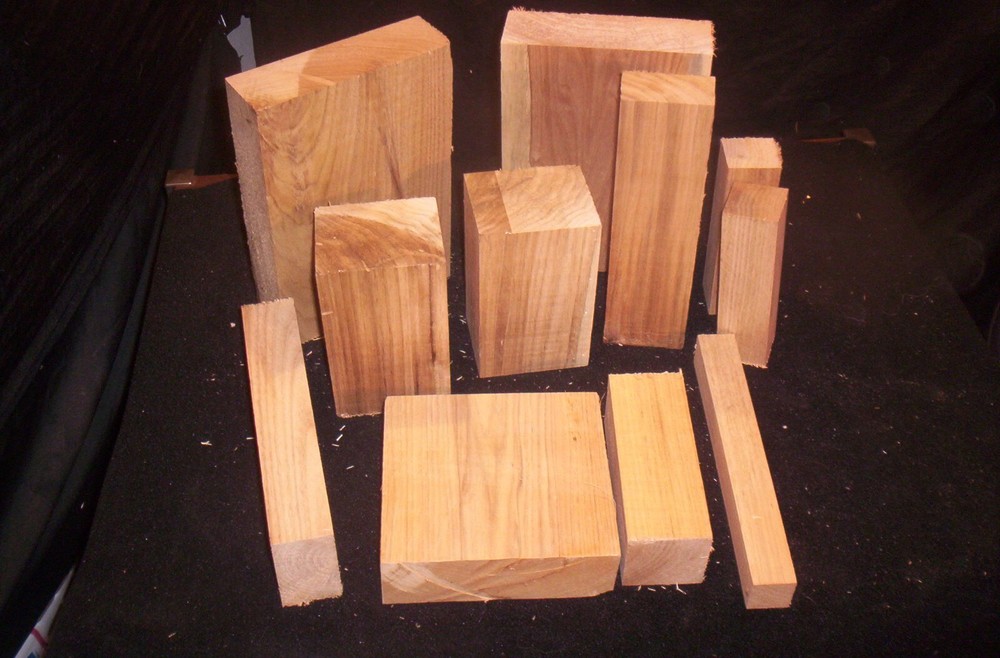 Butternut Lumber Carving Odds & Ends Various Sizes Medium Flat Rate Box Full