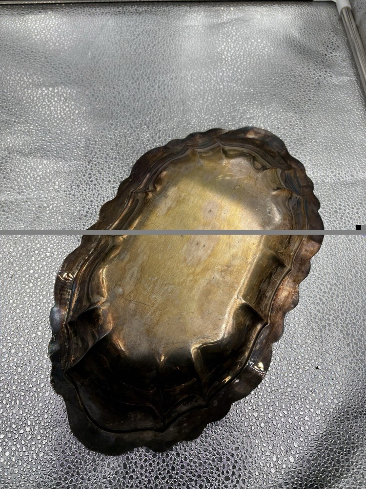 VTG Silverplate Serving Dish Oval