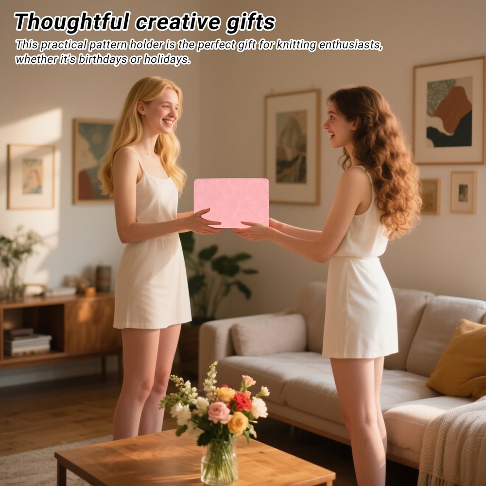 Pattern Holder, Knitting Chart Holder, Knitting Pattern Holder Foldable Knitt...