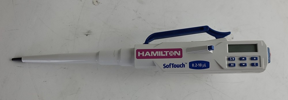 Hamilton SoftTouch 0.2-10 uL Pipette ~ Untested