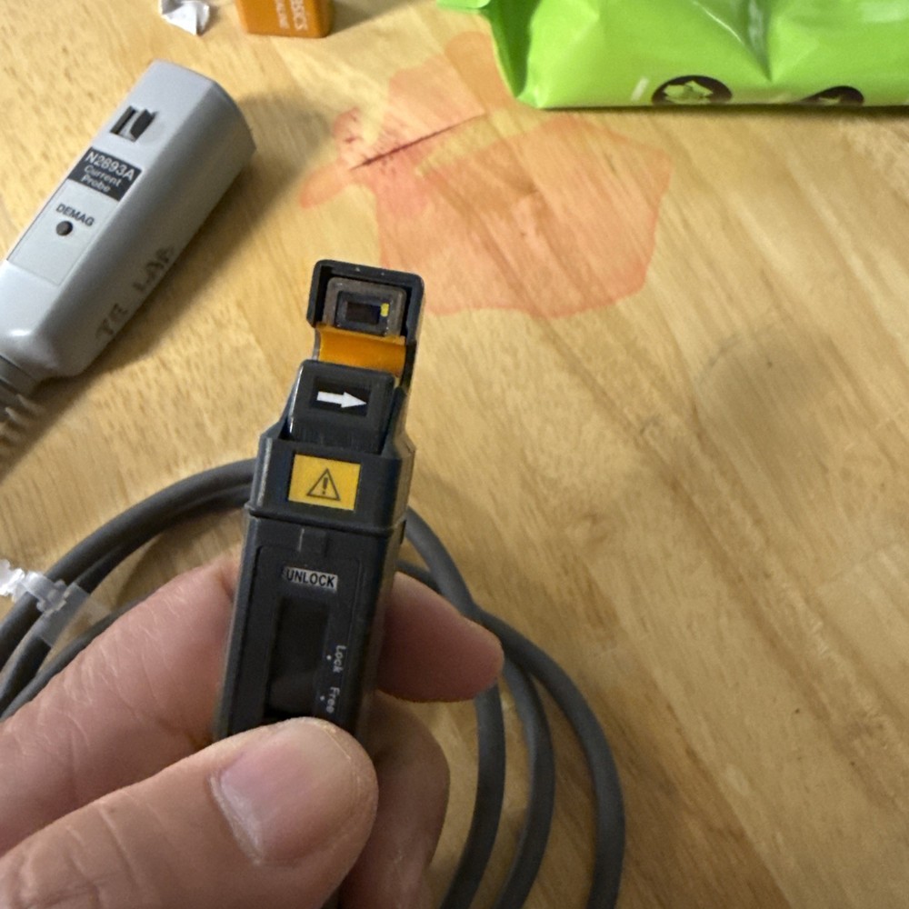 Keysight N2893A 100 MHz/15A AC/DC current probe