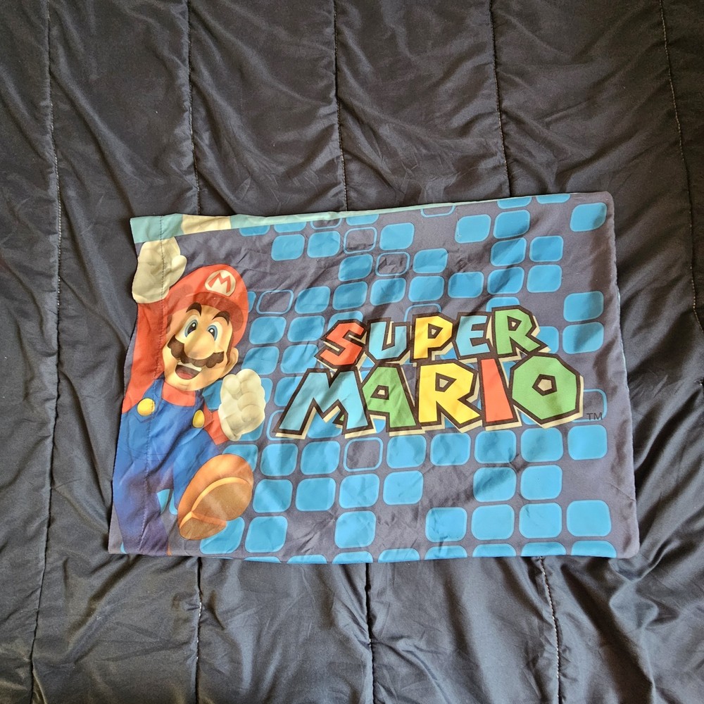 Super Mario™ & Luigi Pillowcase – Standard Size