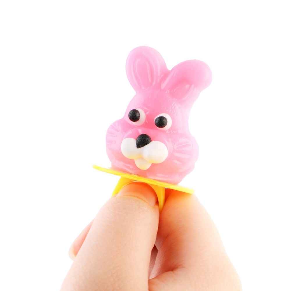 Two Sets Mixed Fruit Flavor Easter Ring Lollipop Candy Individually 40 Packs