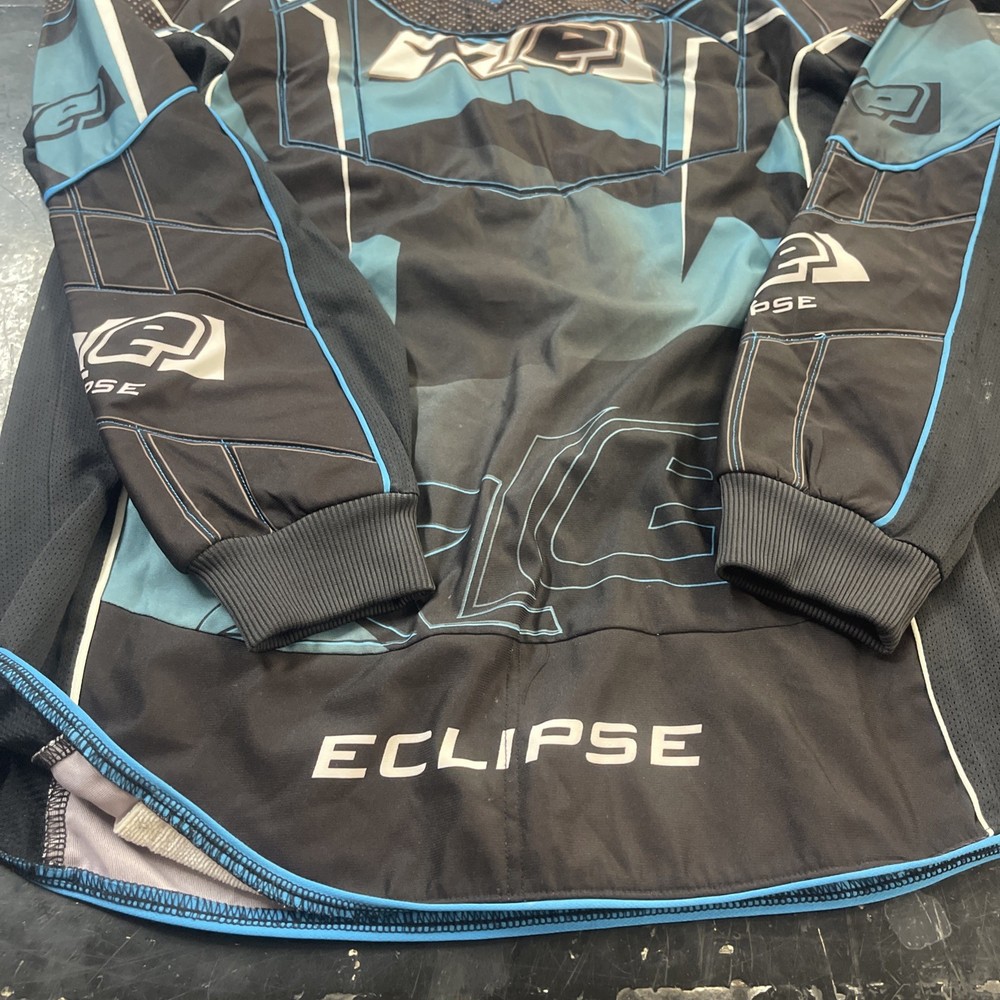 Planet Eclipse Blue and Black Jersey used Small-medium