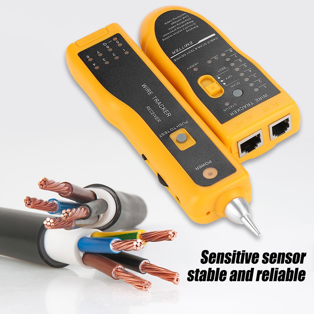 Handheld LAN Network Cable Tester Line Finder Wire Tracker Diagnose Tool