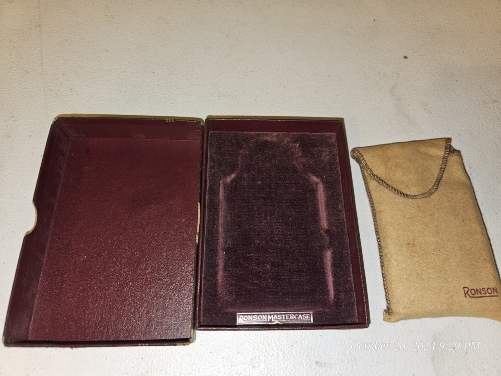 Zippo Mastercase Fashioned By Ronson