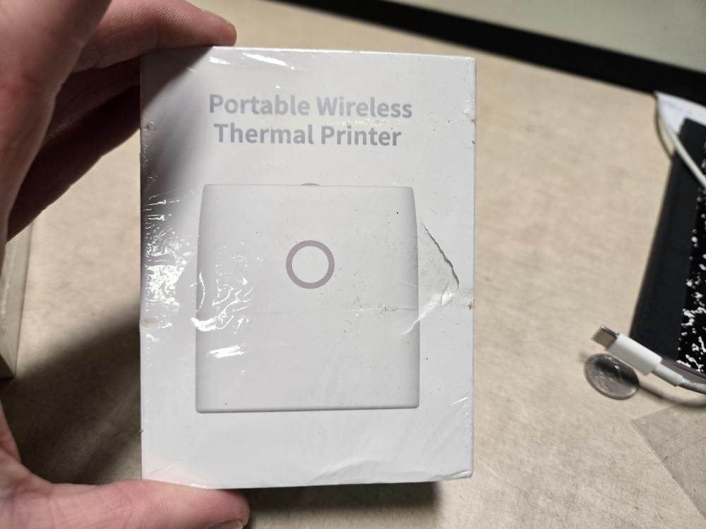Jadens Portable Wireless Thermal Label Printer JD-21 - Sealed