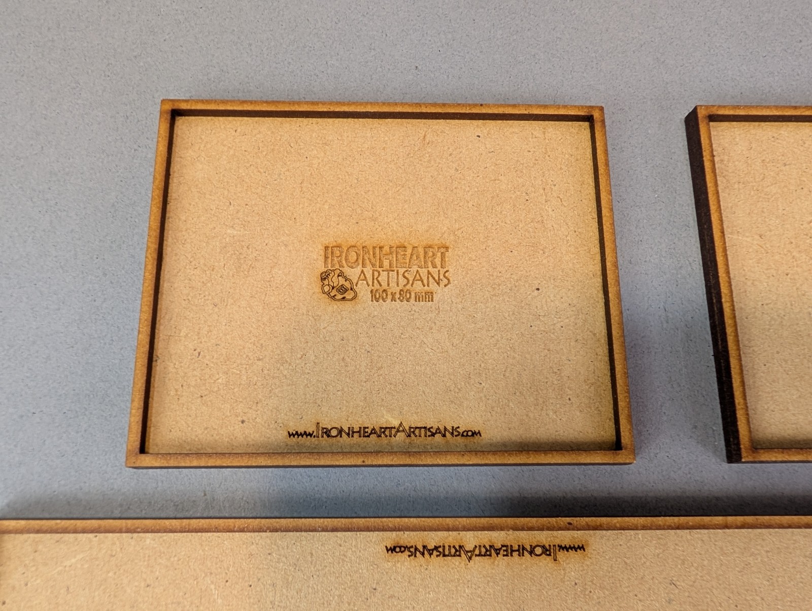 Ironheart Artisans Wooden Movement Trays LOT