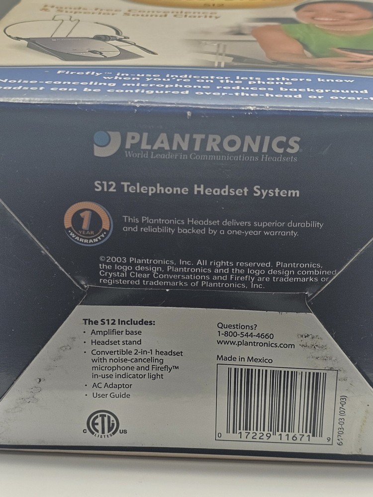 Plantronics-CS50 Convertible Wireless Headset Earset System