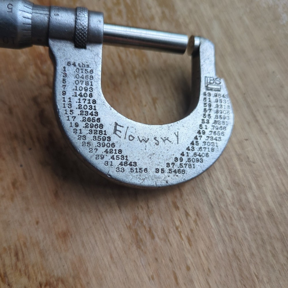Brown & Sharpe # 13 Micrometer Locking