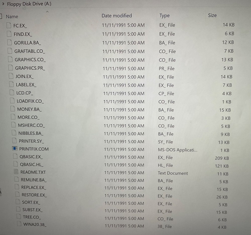 Microsoft The Concise Guide to MS-DOS Operating System Version 5.0 +Floppy Disks