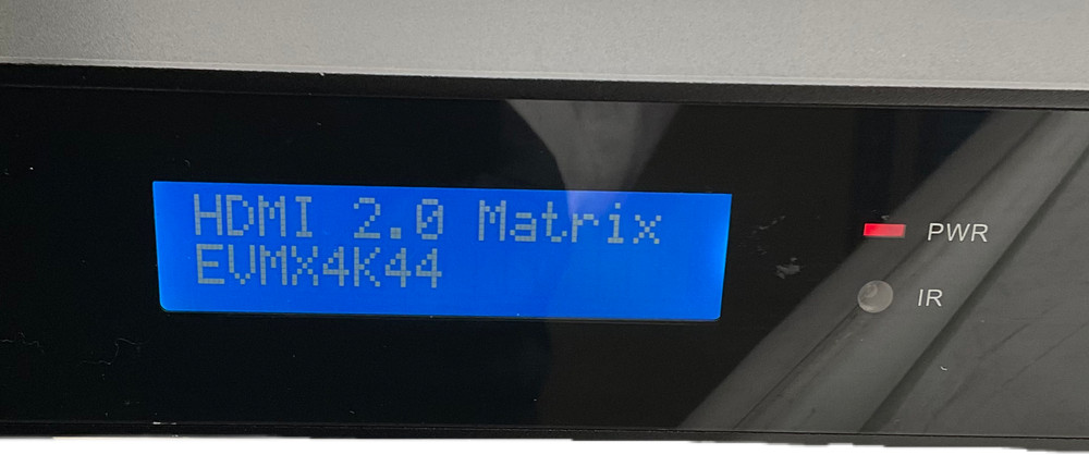 Vanco Evolution EVMX4K44 4x4 HDMI Audio/Video Matrix Switch 4K Selector